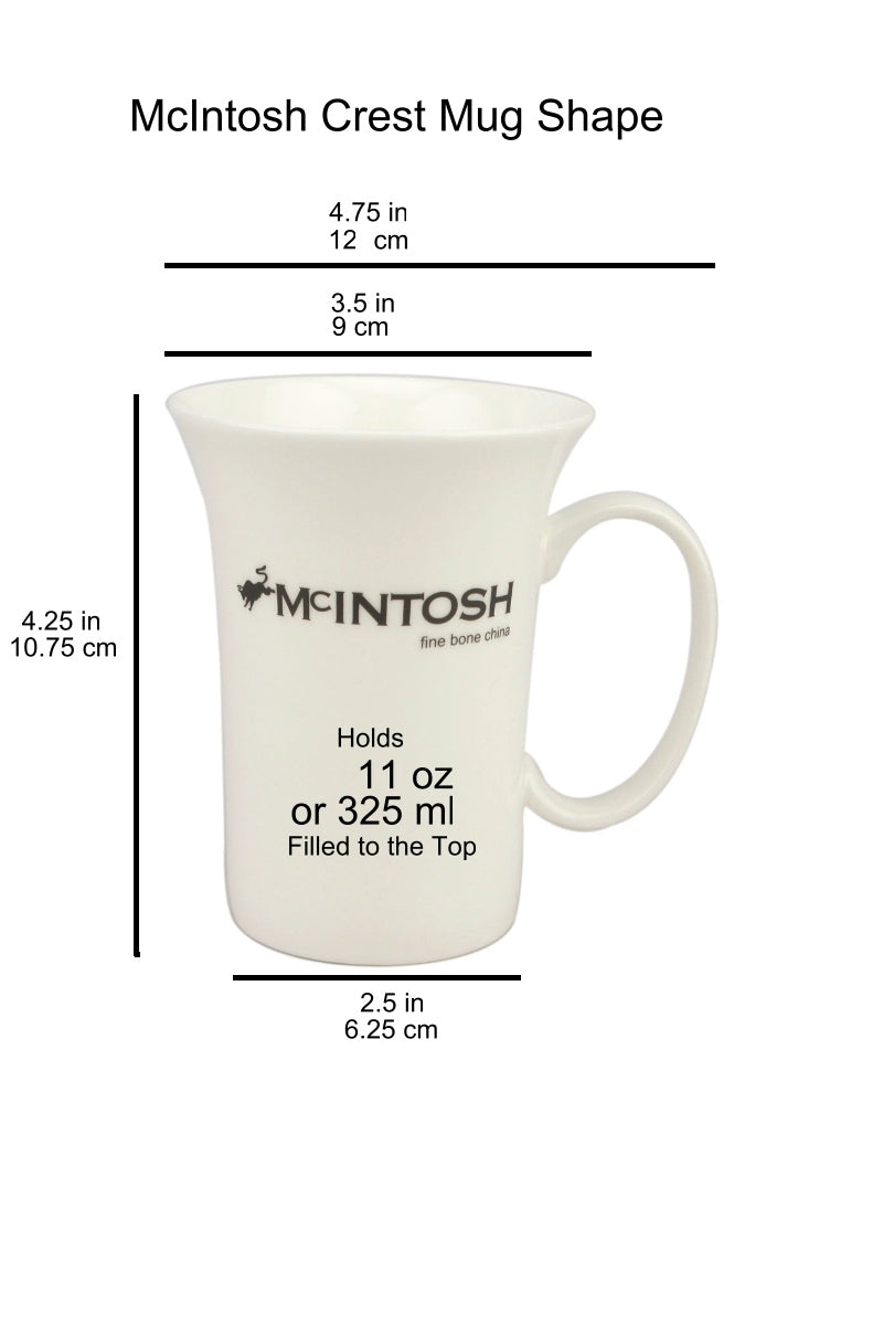 Bateman 'Spring Cardinal' Crest Mug