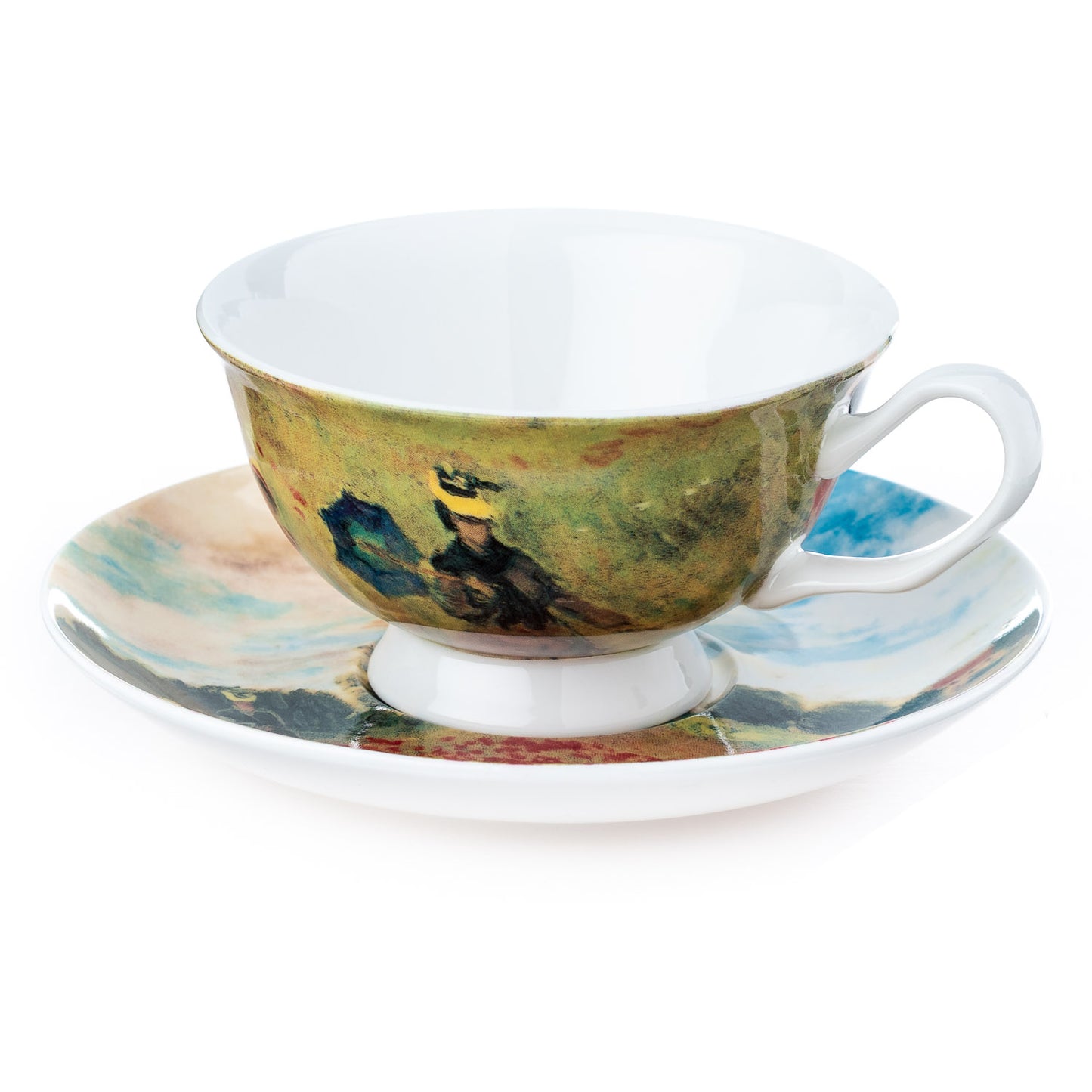 Monet 'Poppies' Cup & Saucer
