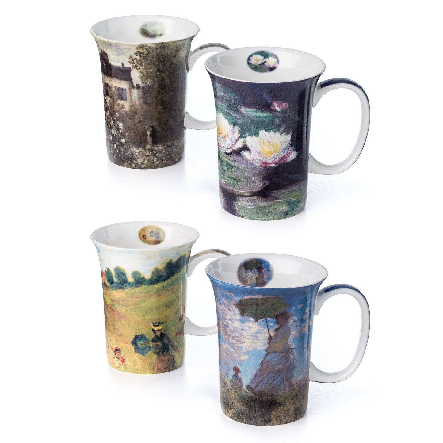 Monet set of 4 Mugs