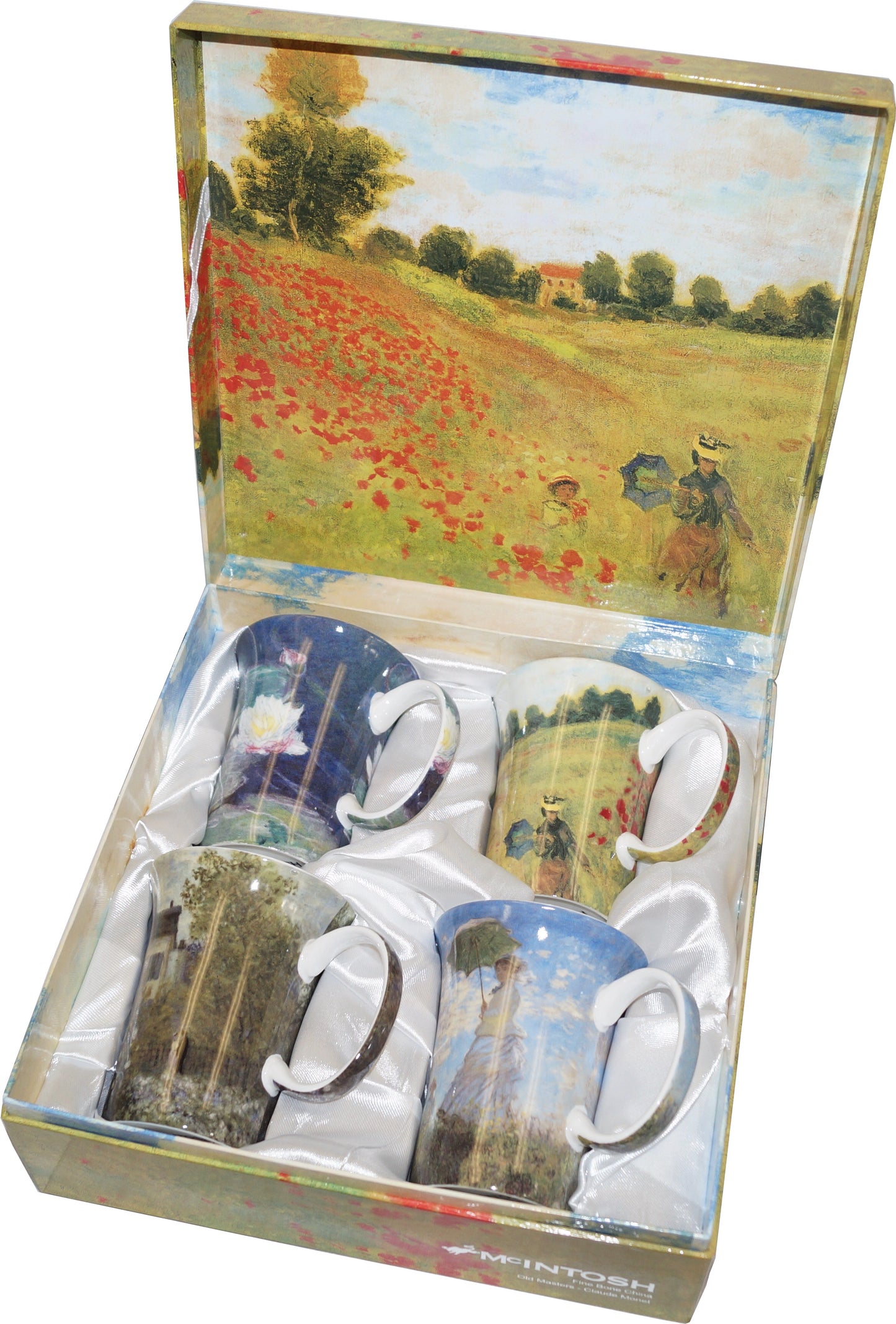 Monet set of 4 Mugs