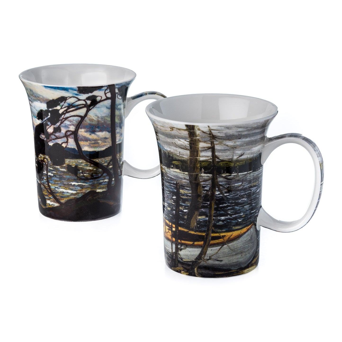 Thomson 'The Canoe/West Wind' Mug Pair
