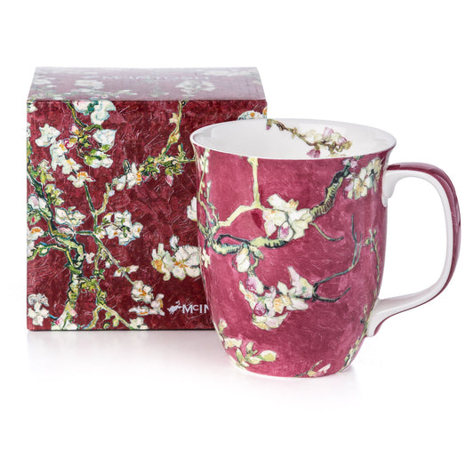 Van Gogh 'Almond Blossom Red' Java Mug