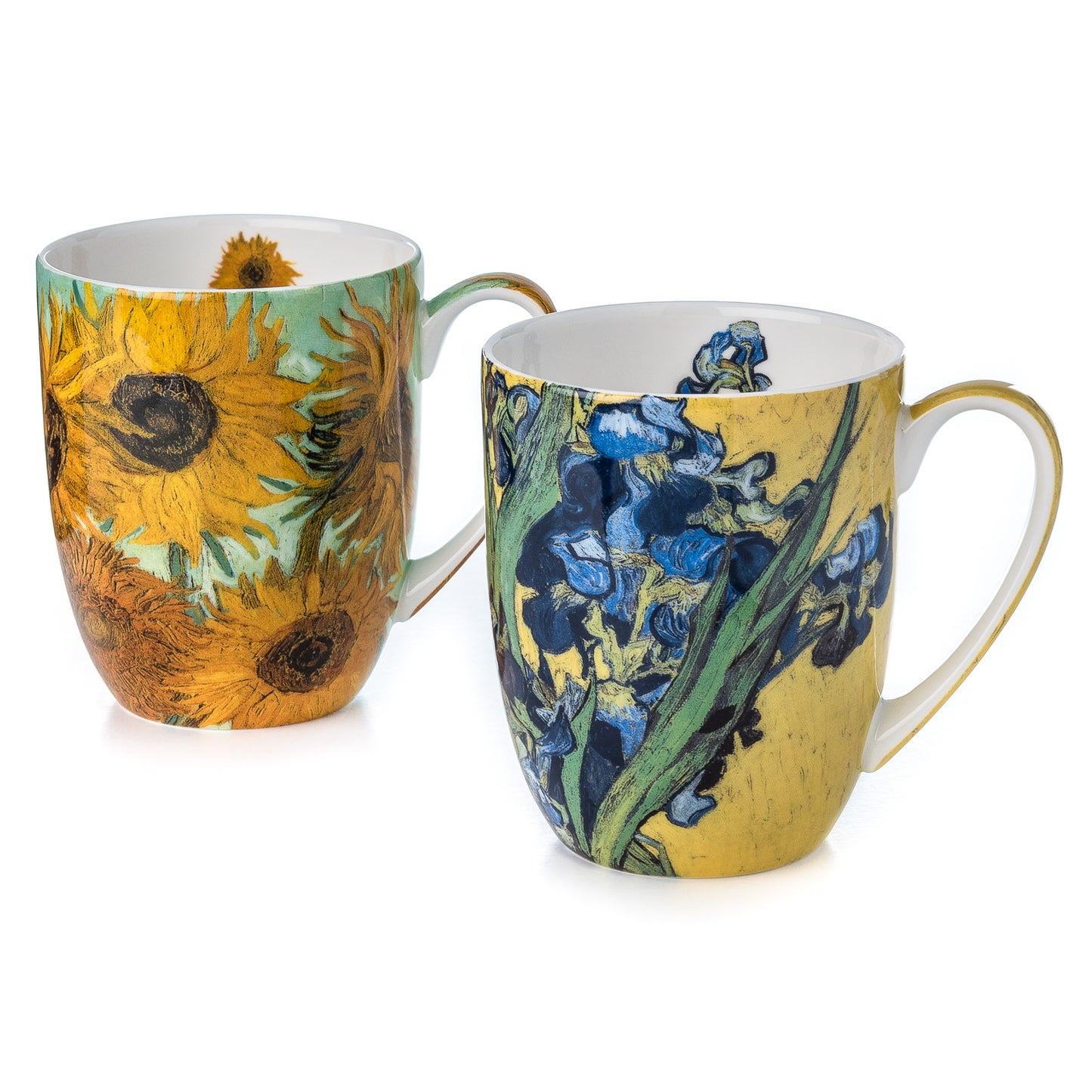 Van Gogh 'Flowers' Mug Pair