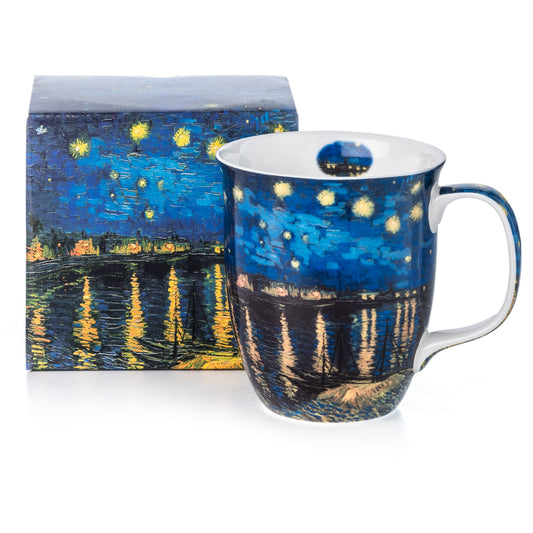 Van Gogh 'Starry Night over the Rhone' Java Mug