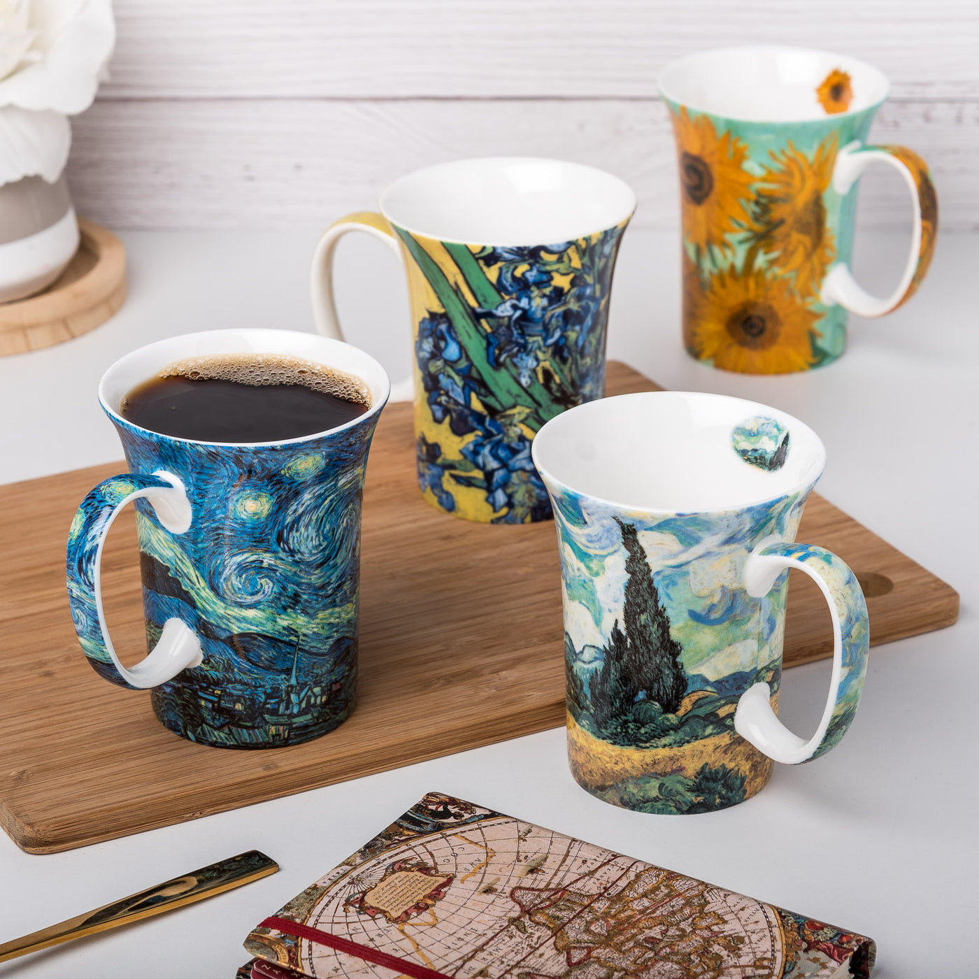 McIntosh Van Gogh mugs with their matching gift box