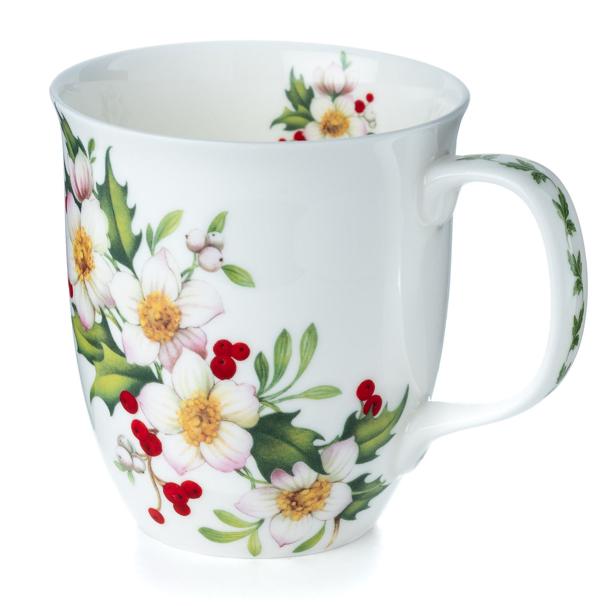 Botanical Flowers 'Festive Floral' Java Mug