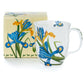 Botanical Flowers 'Garden Iris' Java Mug