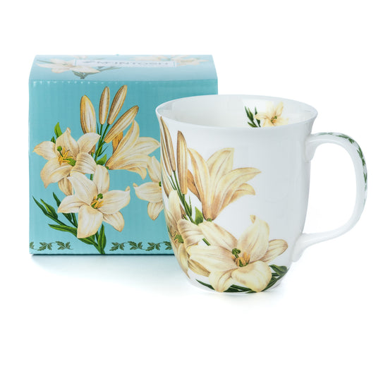 Botanical Flowers 'Lily' Java Mug