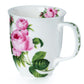 Botanical Flowers 'Pink Rose' Java Mug