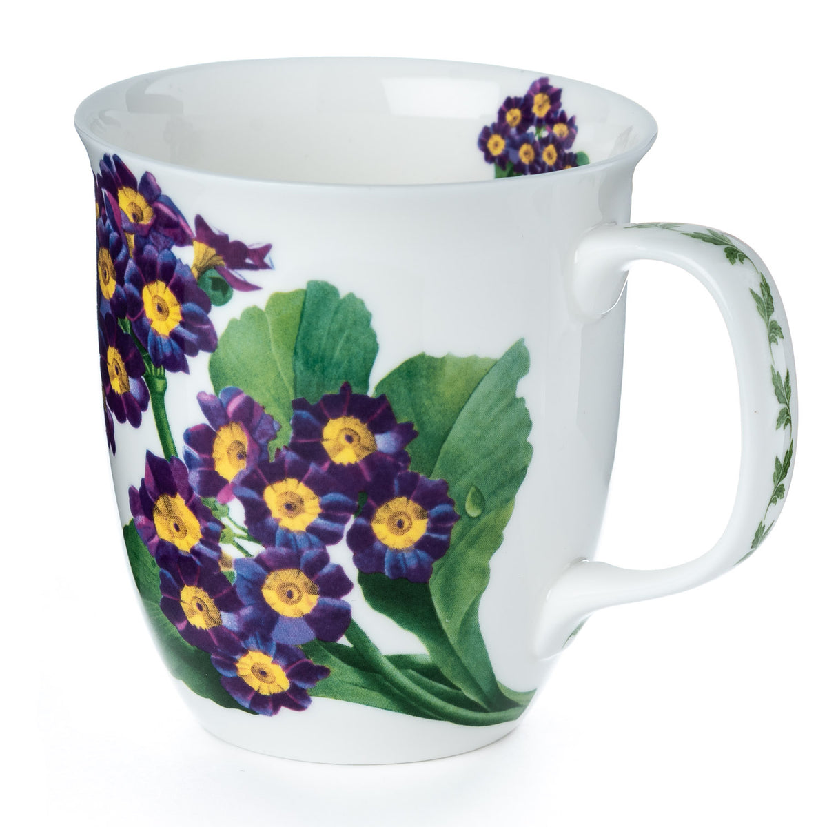 Botanical Flowers 'Purple Primrose' Java Mug