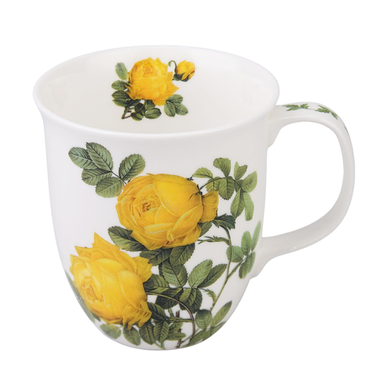 Botanical Flowers 'Yellow Rose' Java Mug