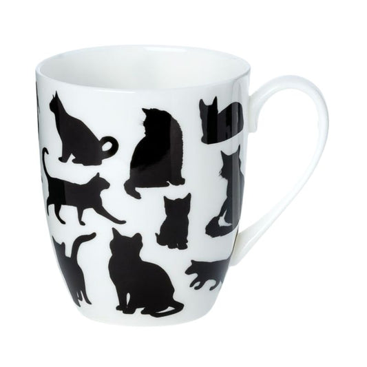Cat Silhouette Latte Mug