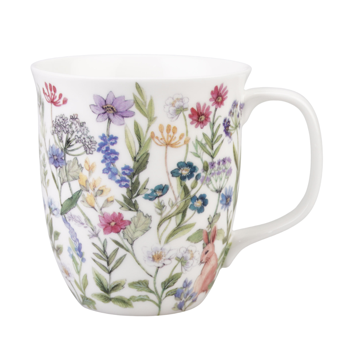 Chintz 'Curious Bunny' Java Mug