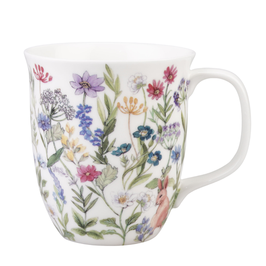 Chintz 'Curious Bunny' Java Mug
