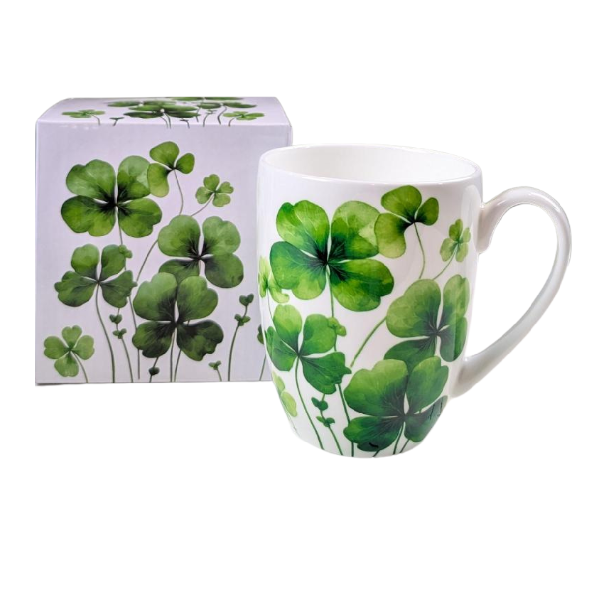 Four Leaf Clover Latte Mug