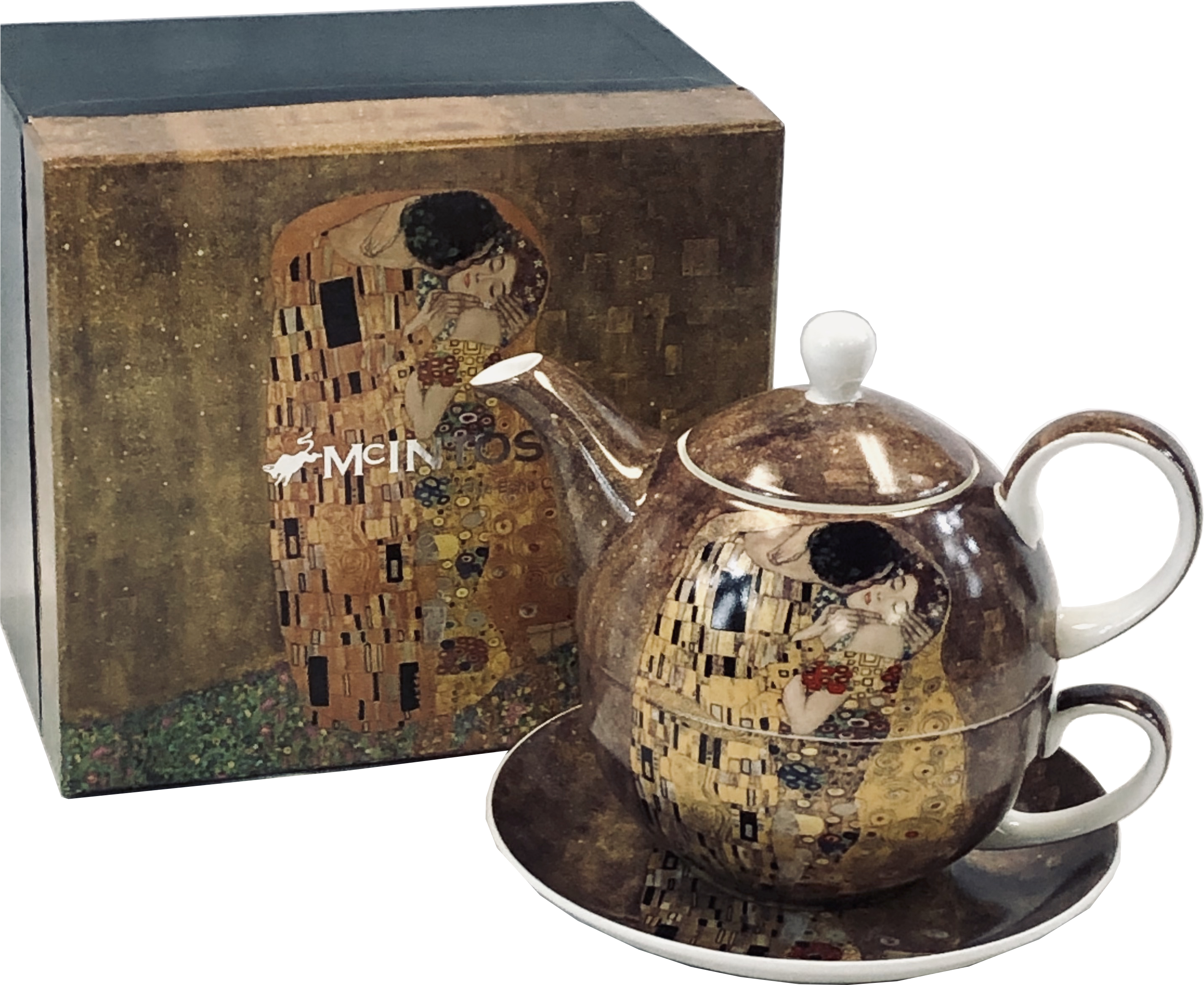 Klimt 'The Kiss' Tea for One
