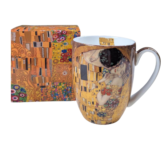 Klimt 'The Kiss' Latte Mug
