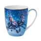 Santa 'Up Up and Away' Latte Mug
