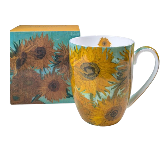 Van Gogh 'Sunflowers' Latte Mug
