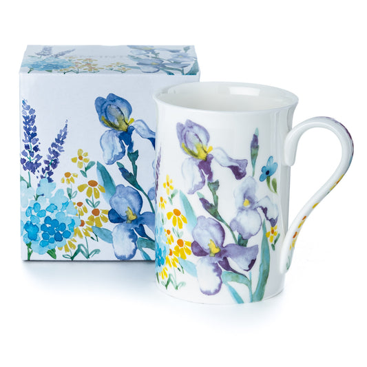'Watercolors Purple' Classico Mug
