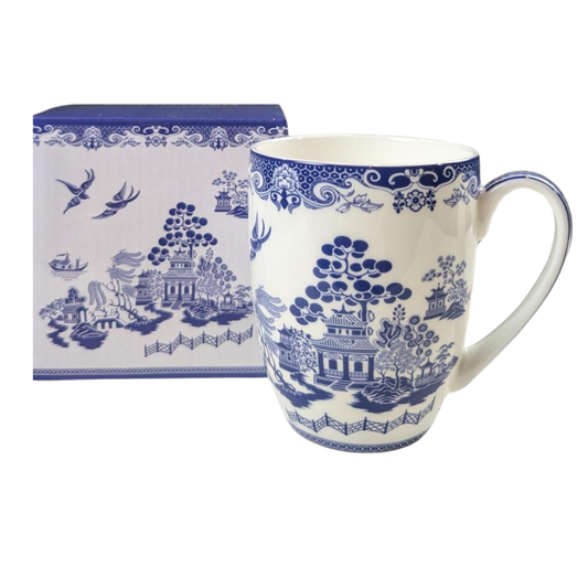 Willow Blue Latte Mug