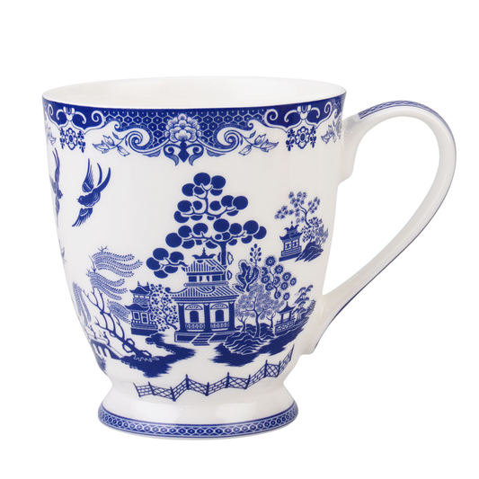 Willow Blue Mocha Mug