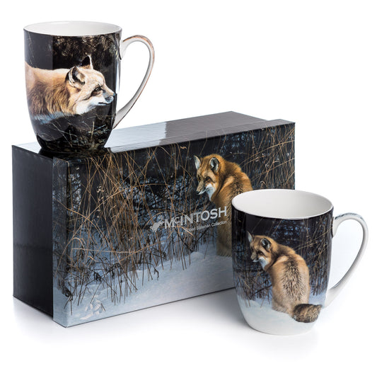 Bateman 'Foxes' Mug Pair