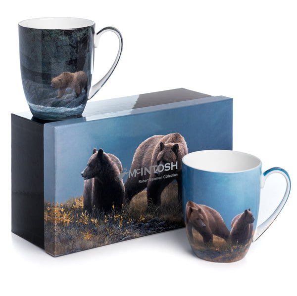 Bateman 'Grizzlies' Mug Pair