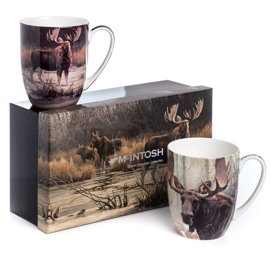 Bateman 'Moose' Mug Pair