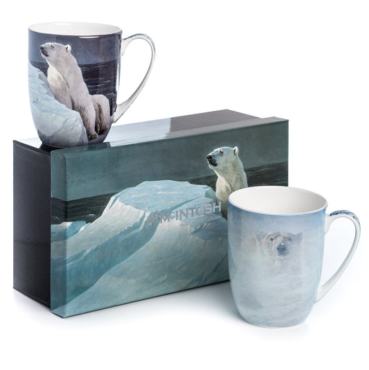 Bateman 'Polar Bears' Mug Pair