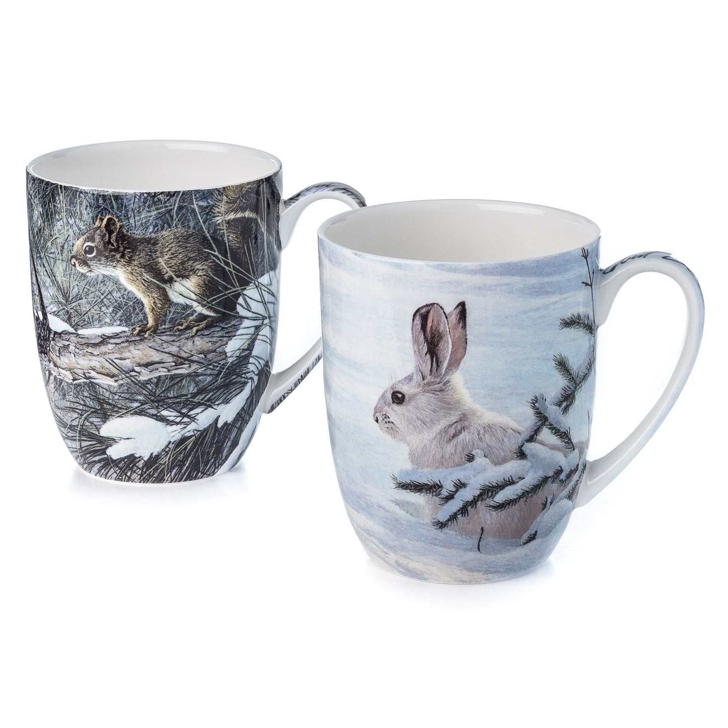 Bateman 'Woodland Animals' Mug Pair
