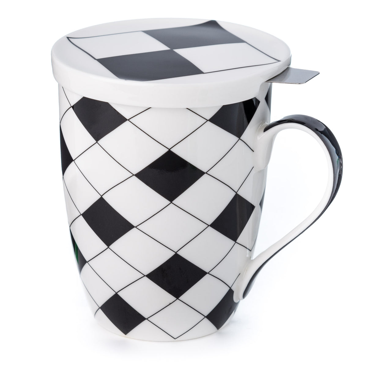 'Criss Cross' Tea Mug