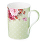 'Dots & Roses Green' Classico Mug
