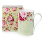 'Dots & Roses Green' Classico Mug