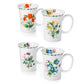 'Garden Meadow' Set of 4 Mugs