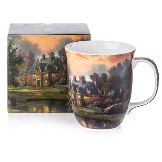 Kinkade 'Lakeside Manor' Java Mug