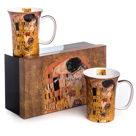 Klimt 'The Kiss' Mug Pair