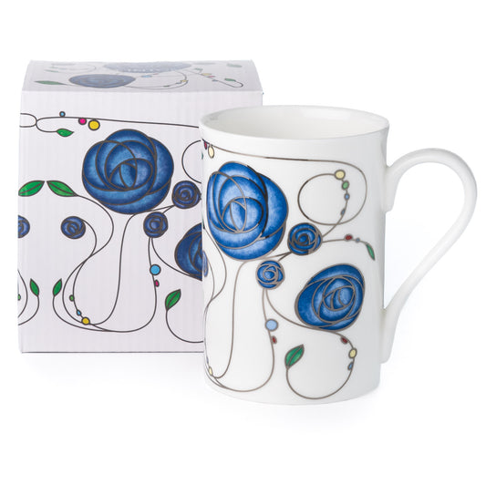 'McIntosh Rose Blue' Classico Mug
