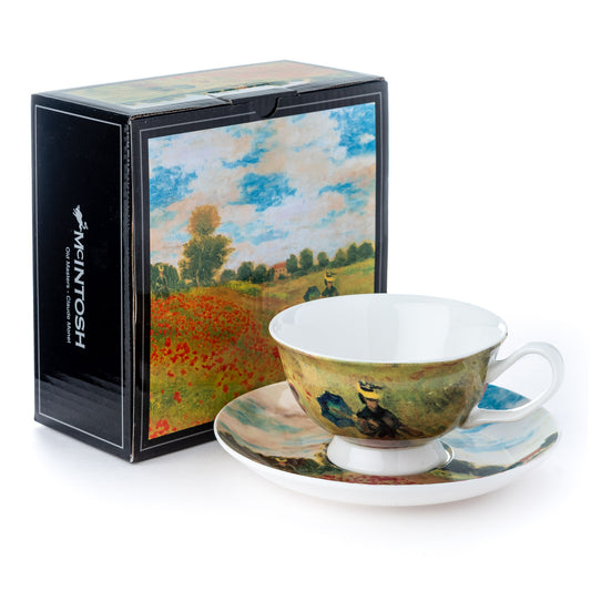 Monet 'Poppies' Cup & Saucer