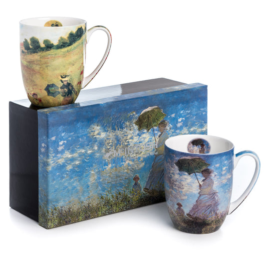 Monet 'Scenes With Women' Mug Pair