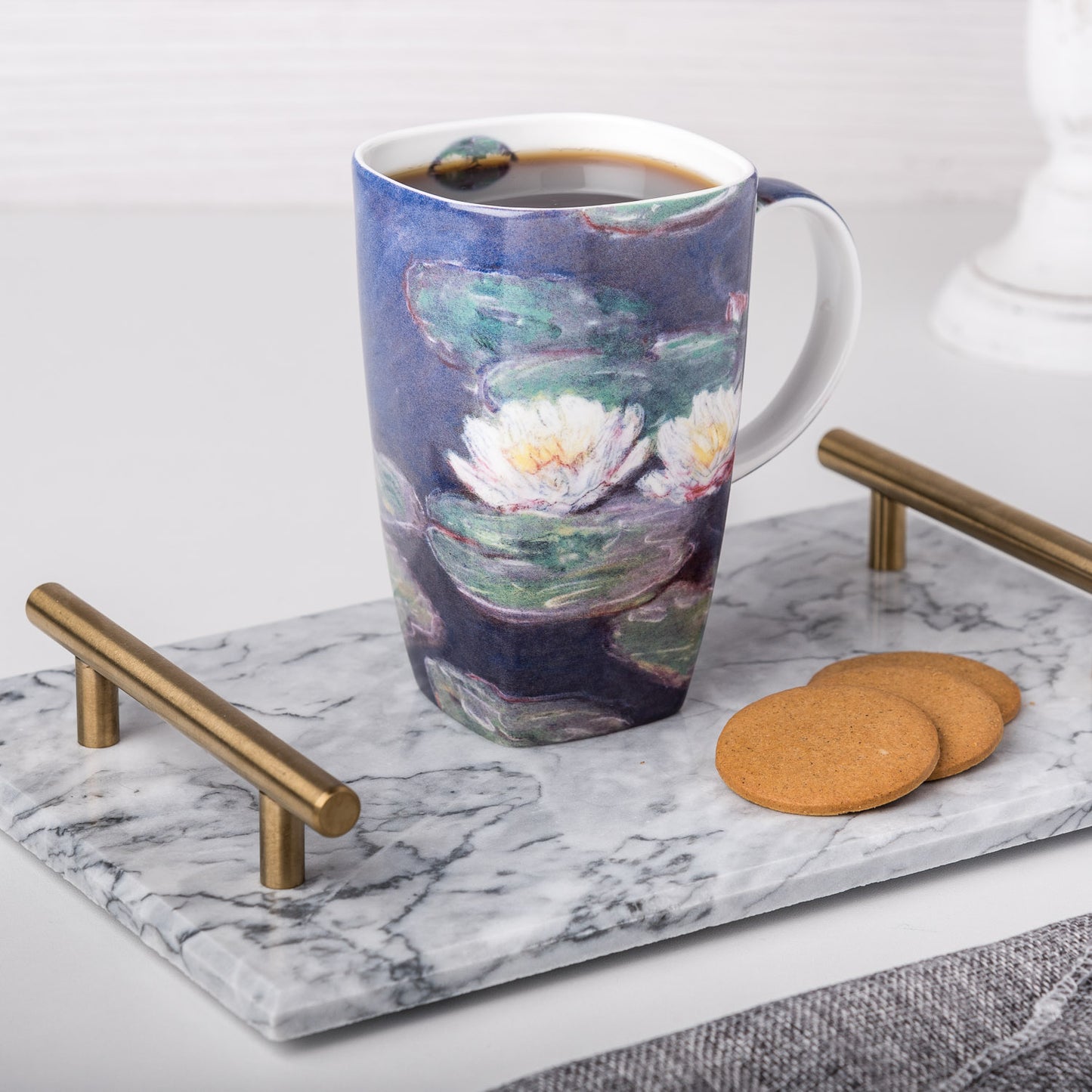 Monet 'Water Lilies' Grande Mug