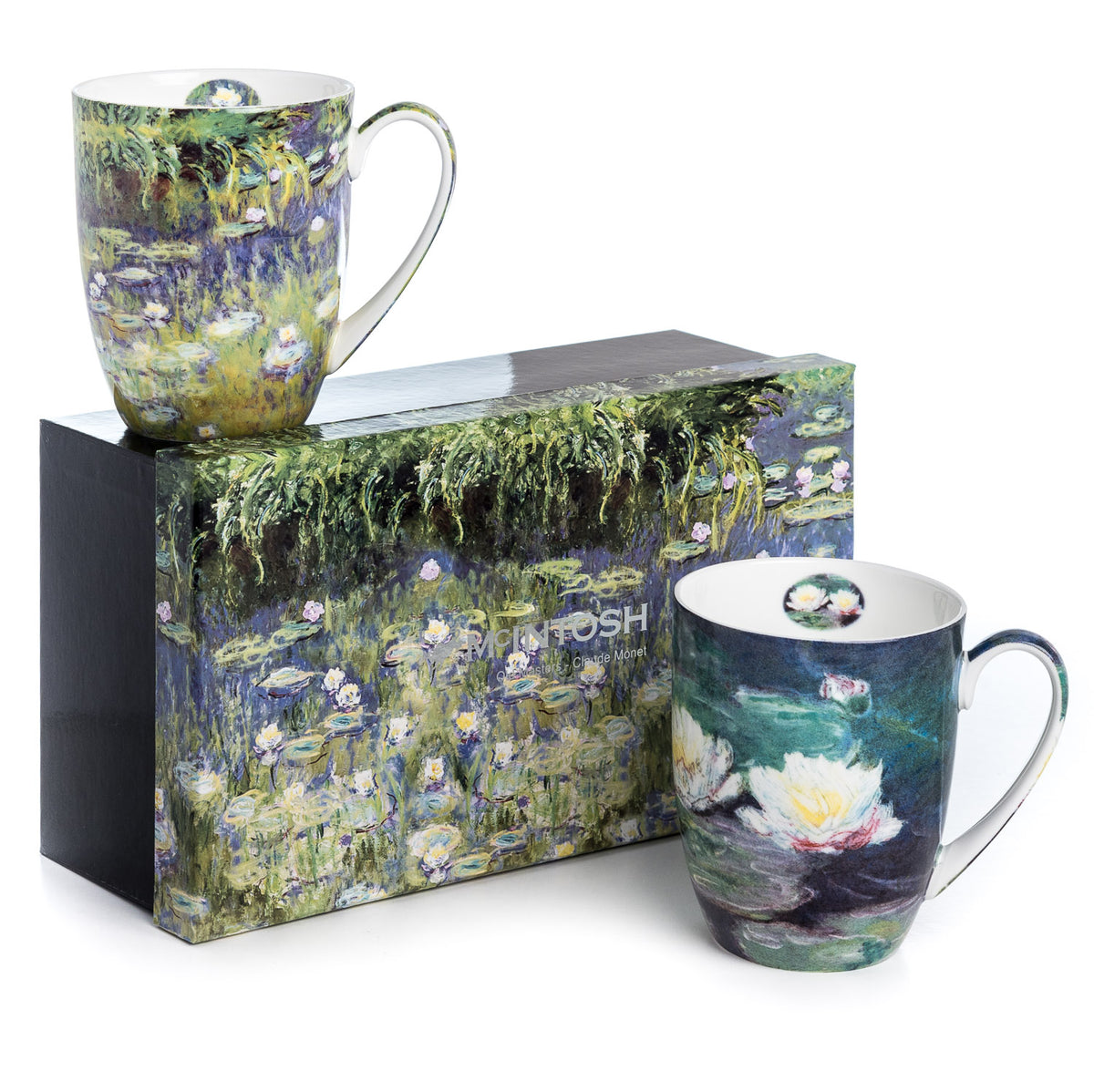Monet 'Water Lilies' Mug Pair