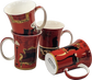 'Mystical & Curious Cats' Set of 4 Mugs