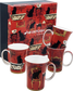 'Mystical & Curious Cats' Set of 4 Mugs
