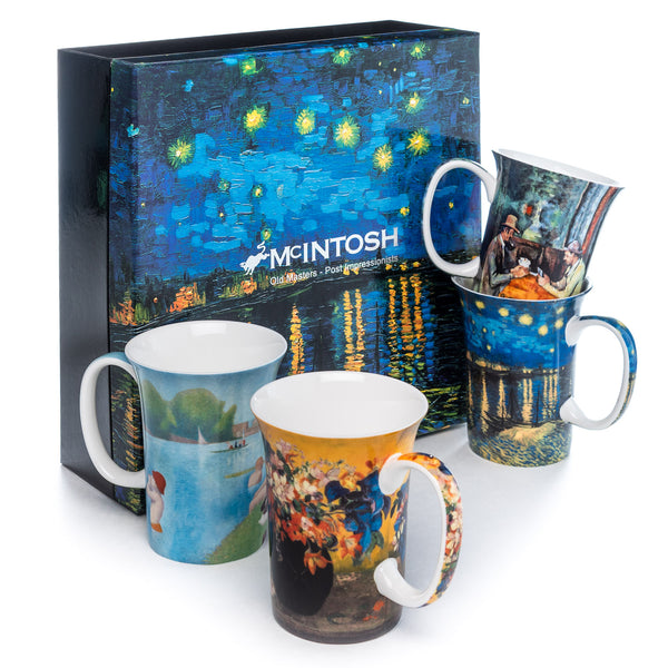 Post-Impressionists Set of 4 Mugs