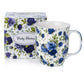 Chintz 'Dark Blue Roses' Java Mug
