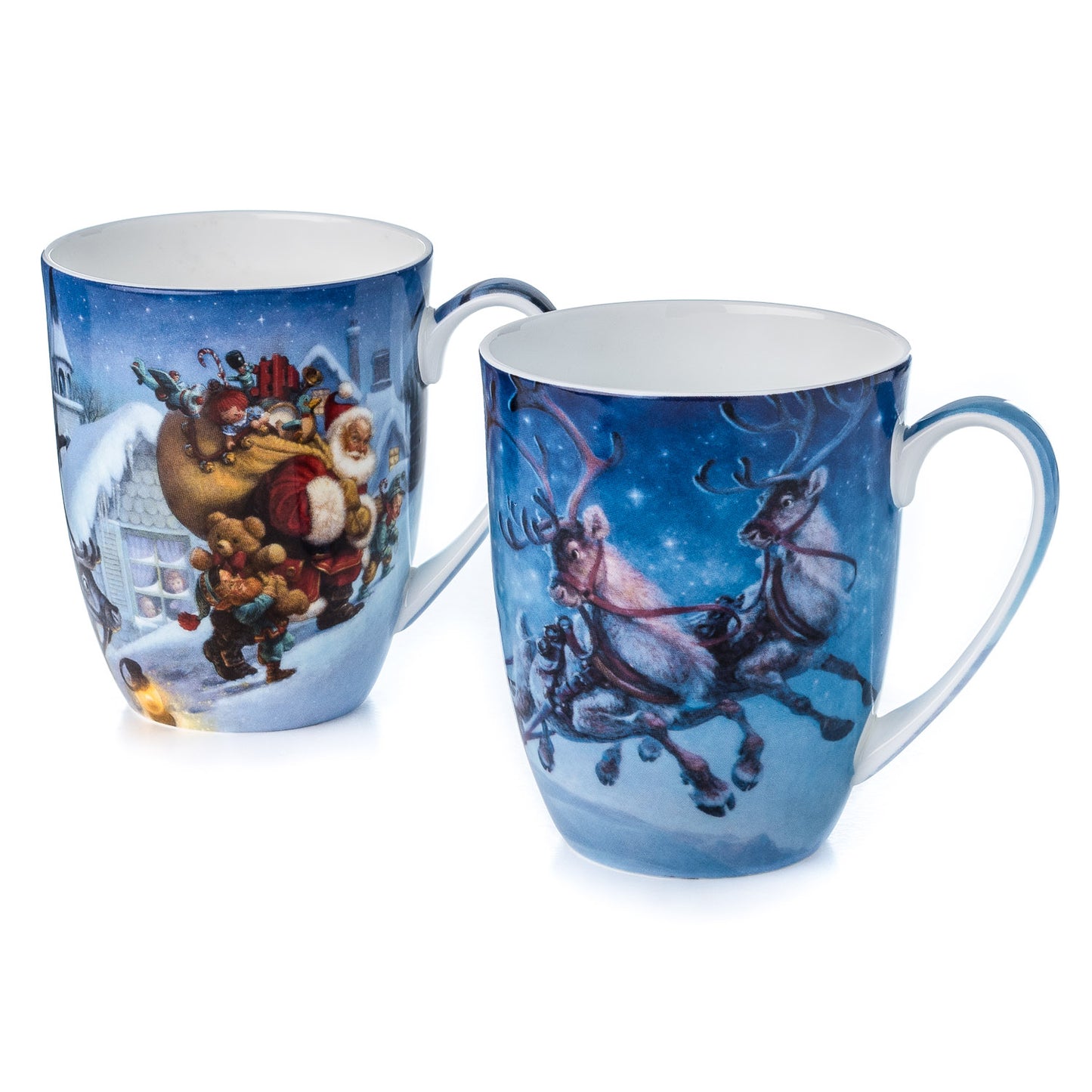'Santa Claus' Mug Pair