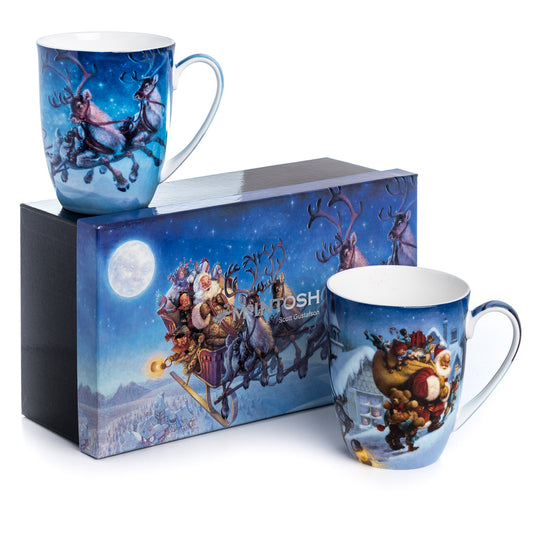'Santa Claus' Mug Pair