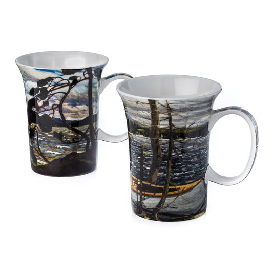 Thomson 'The Canoe/West Wind' Mug Pair