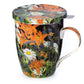 Thomson 'Marguerites' Tea Mug w/ Infuser & Lid